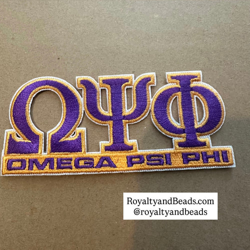 Omega Psi Phi patch