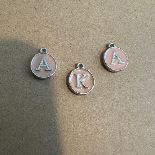 Pink AKA letters (silver)