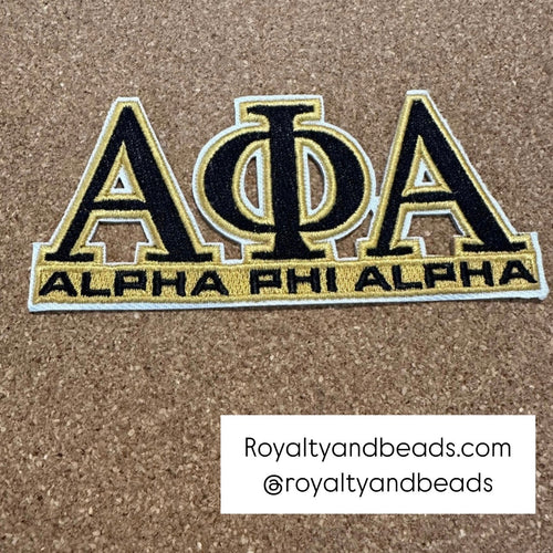 Alpha Phi Alpha patch