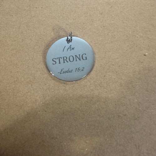 Silver I am strong SS
