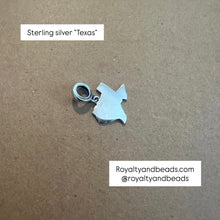 Load image into Gallery viewer, Texas charm (sterling silver)