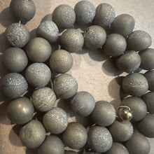 Load image into Gallery viewer, Gold druzy beads 8mm