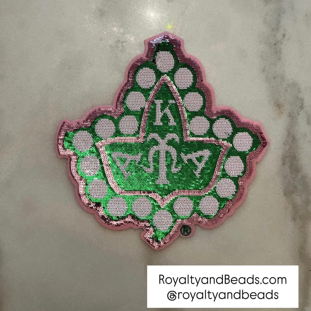 Sequin ivy patch