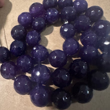 Load image into Gallery viewer, Dark Purple beads 12mm