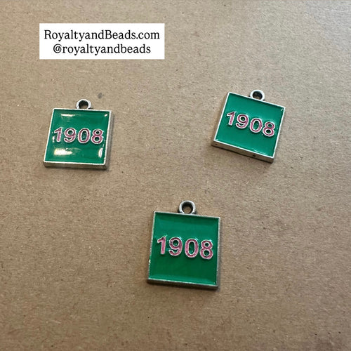 Square 1908 charm