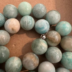 Blue beads 12mm