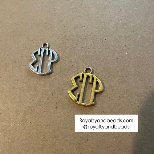SGRHO monogram charm.