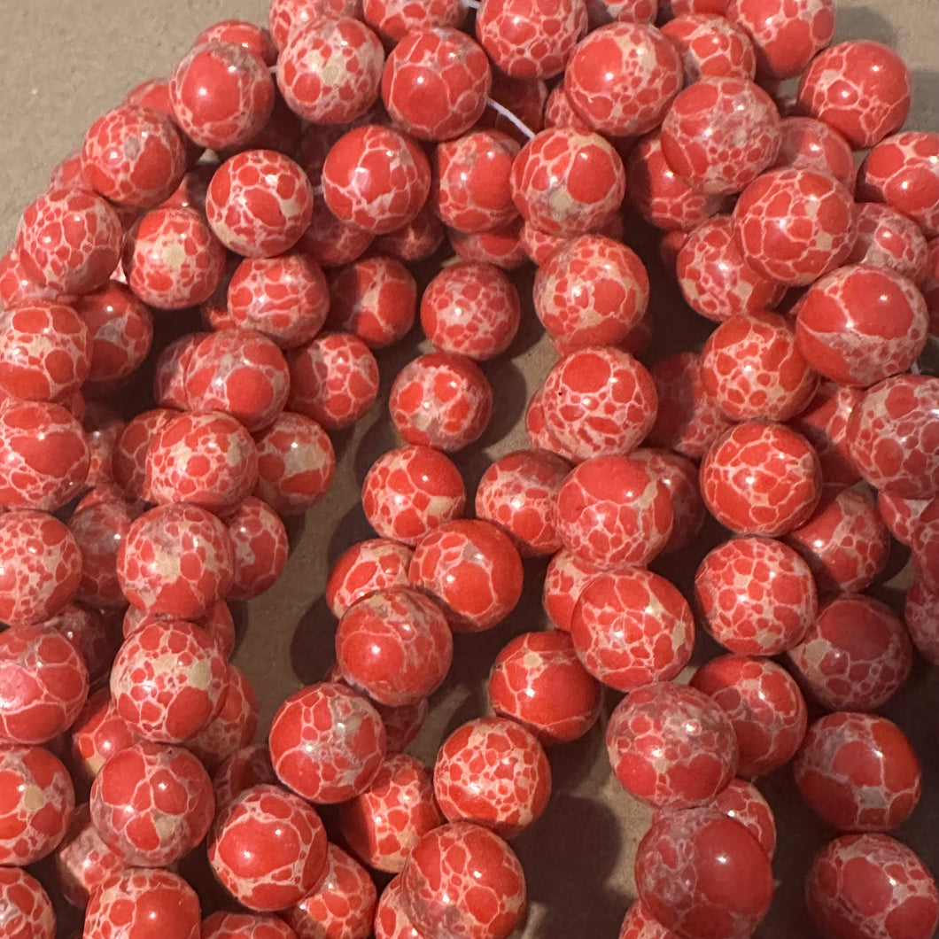 Orange beads