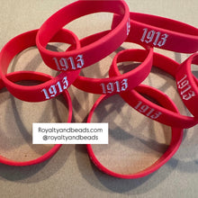 Load image into Gallery viewer, Delta Sigma Theta 1913 wristband