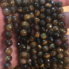 Load image into Gallery viewer, Tigers eye beads 8mm