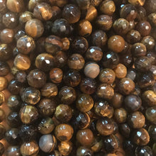 Load image into Gallery viewer, Tigers eye beads 8mm