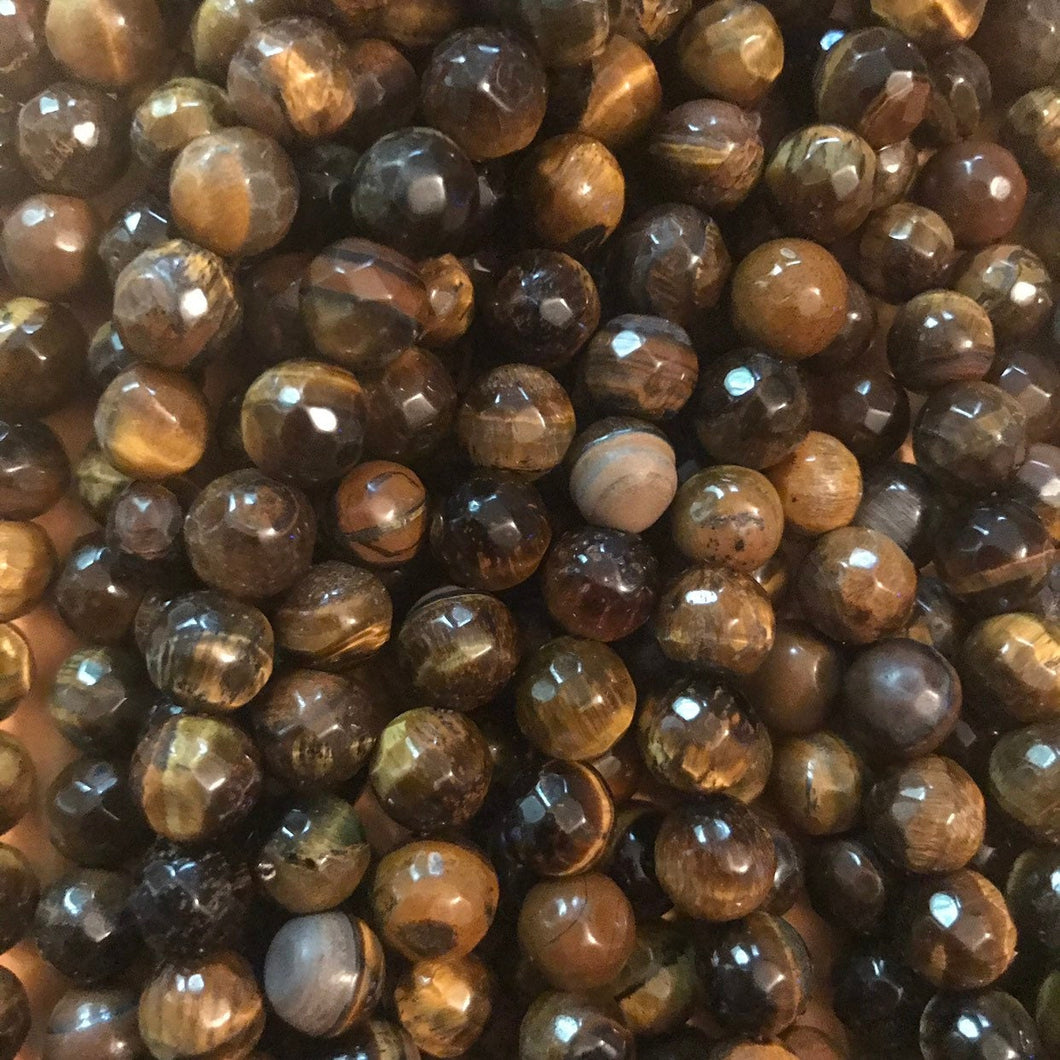 Tigers eye beads 8mm