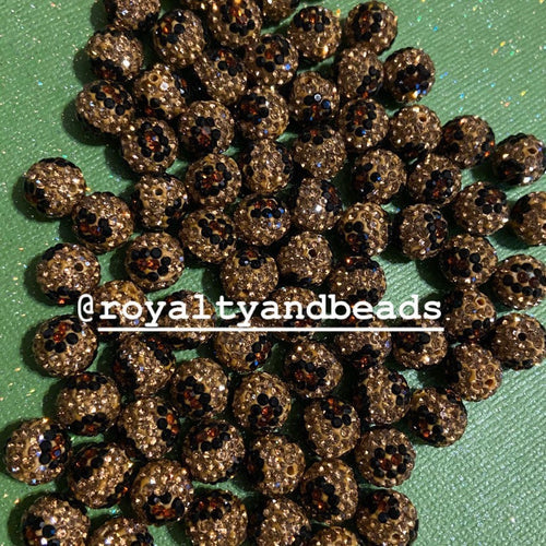 Leopard pave beads.