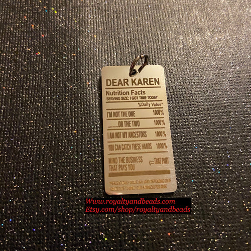 Karen charm SS