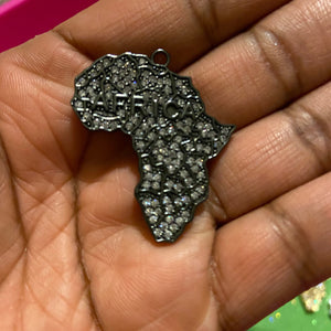 Pave Africa charms.