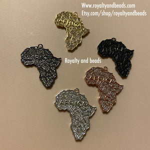 Pave Africa charms.