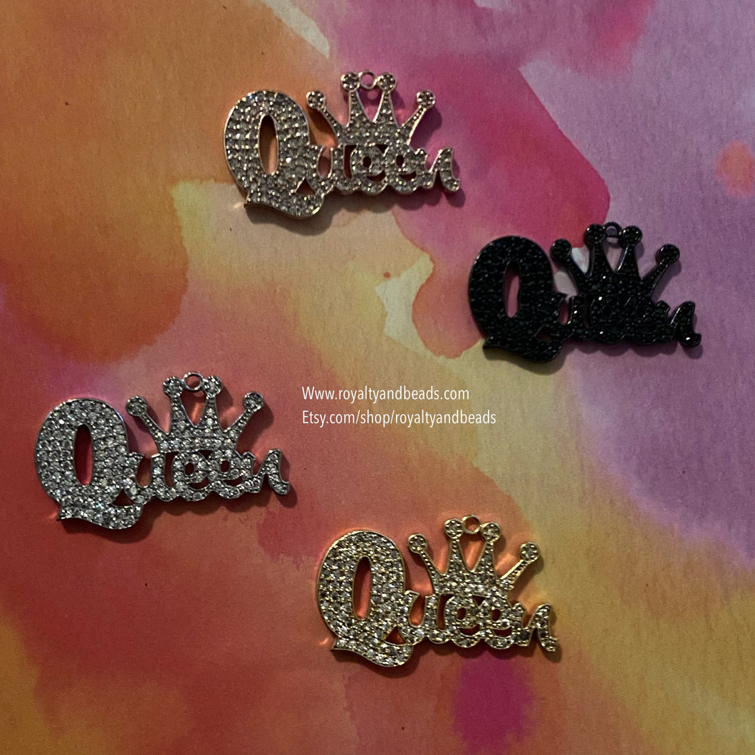 Pave queen crown.