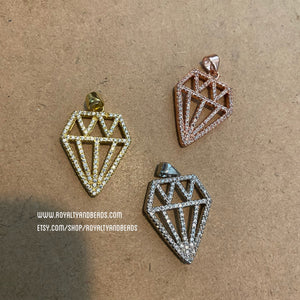 Pave Diamond charms.