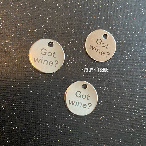 Got wine charms