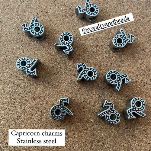 Zodiac Capricorn charms