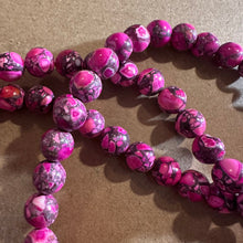 Load image into Gallery viewer, Pink and black beads 8mm