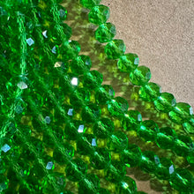 Load image into Gallery viewer, Green crystal strands.