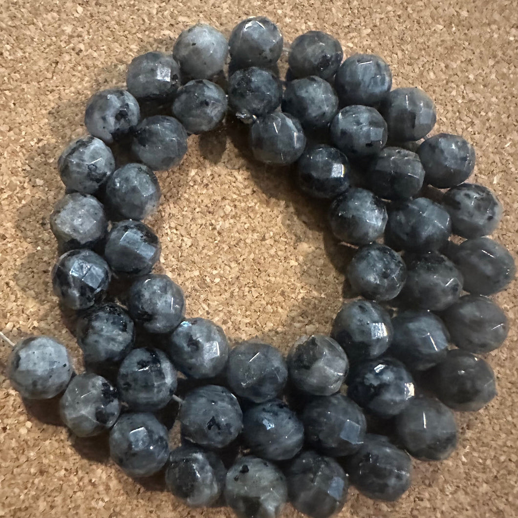 Gray 8mm beads