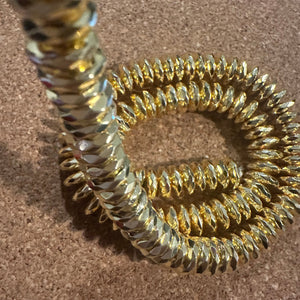 Gold spacer beads