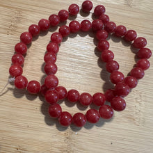 Load image into Gallery viewer, Red beads 8mm