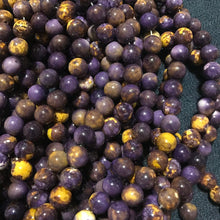 Load image into Gallery viewer, Purple and yellow beads*