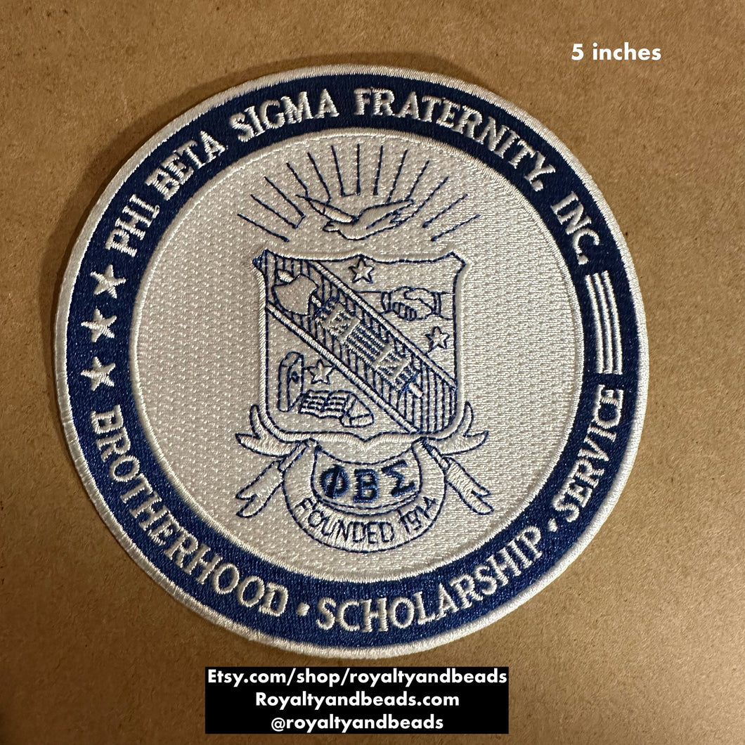 Phi Beta Sigma patch