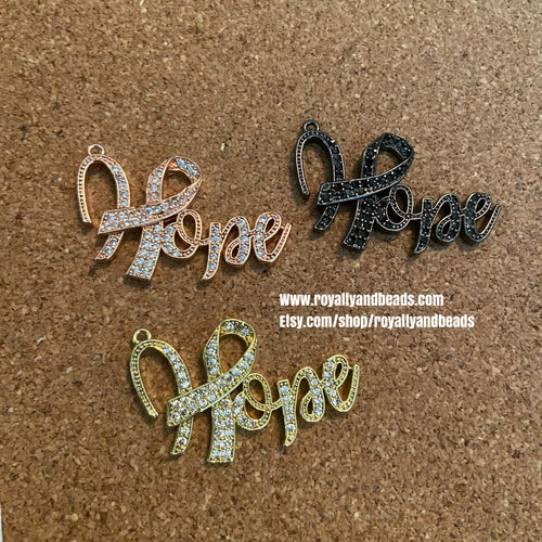 Pave Hope charms.