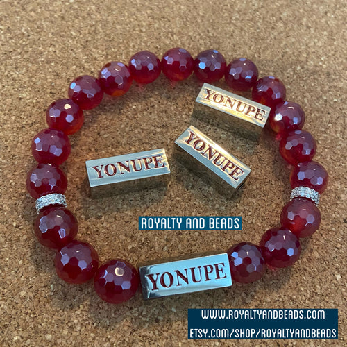 New YO NUPE charm
