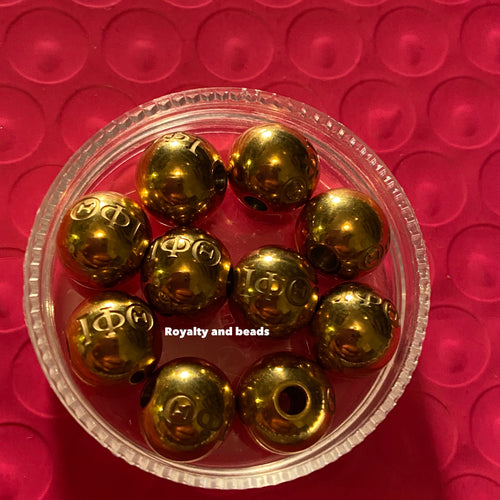 Iota Phi Theta beads.