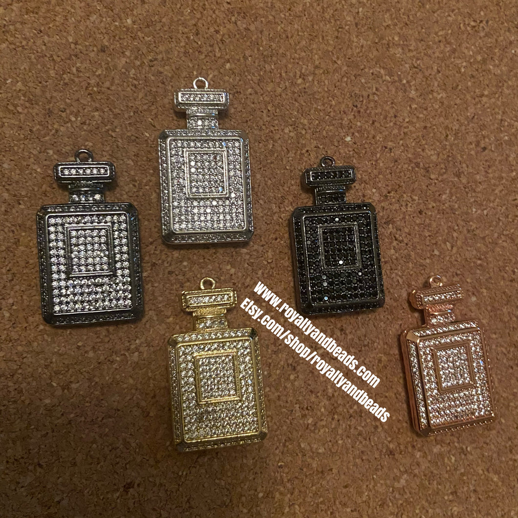 Pave perfume charms.