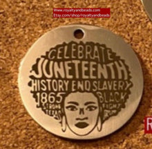 Load image into Gallery viewer, Juneteenth charm