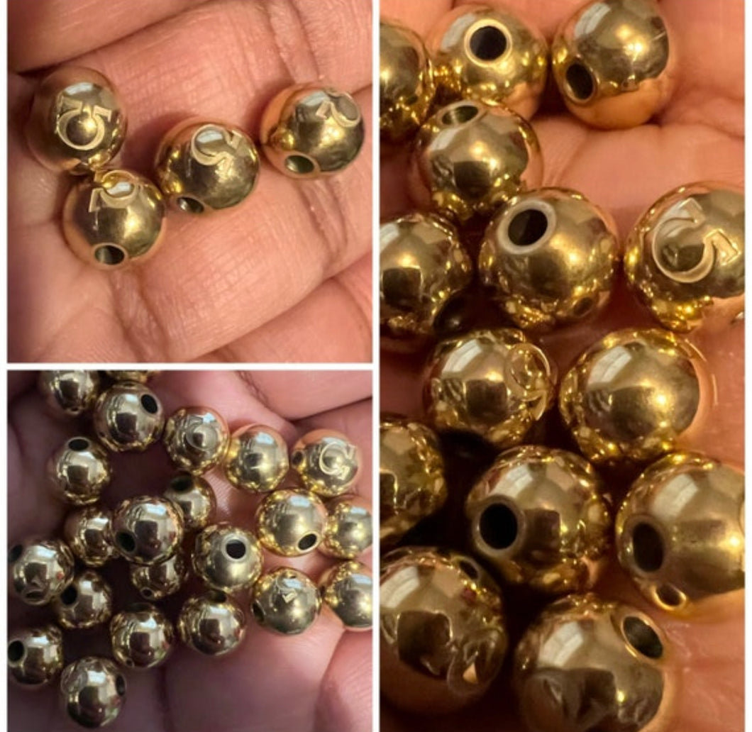 Stainless Omega beads